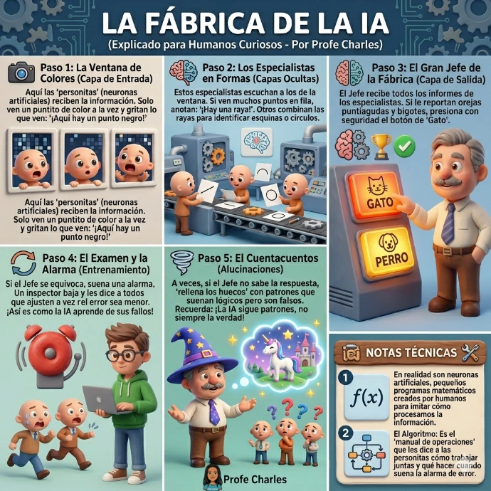 Infografía Fabrica De La IA